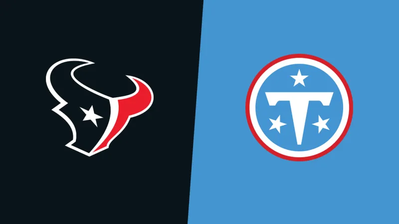 How to Watch Texans vs. Titans: TV Channel, Live Stream, Time
