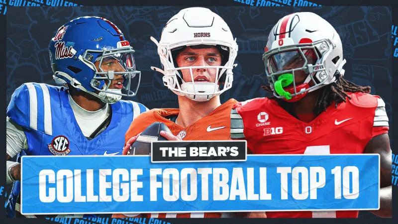 Chris 'The Bear' Fallica's 2026 College Football Top 10 - Week 7
