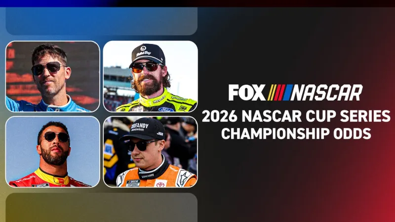 2026 NASCAR Cup Series Title Odds: Kyle Larson Favored; Denny Hamlin Falling