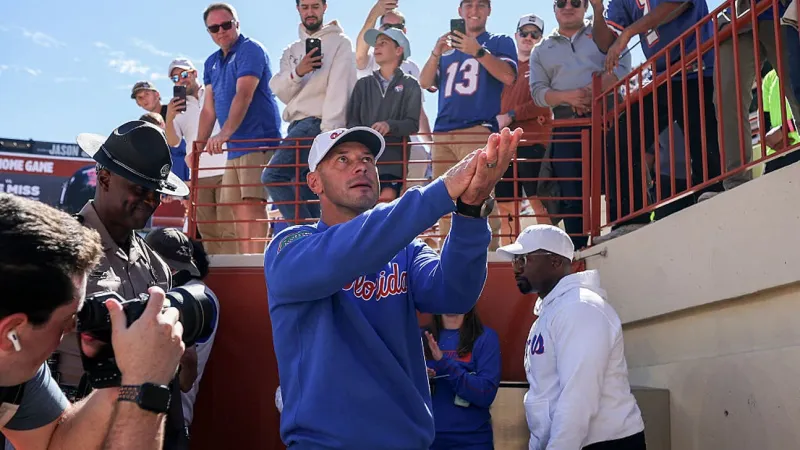 Florida Coach Jon Sumrall Perfectly Trolled Texas After Gators' Comeback Win