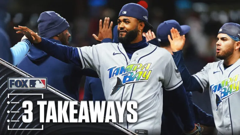 Rays 'Big Three' Show Up: 3 Takeaways From ALCS Game 4 Win Over Guardians