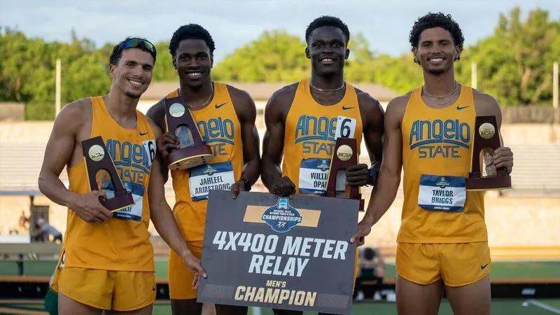 No. 9 Rams Claim Three National Championships En Route to Seventh-Place Finish at Outdoor Nationals