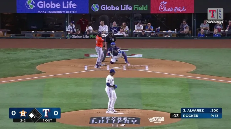 Astros throw a combined no-hitter in their 9-0 win over the Rangers