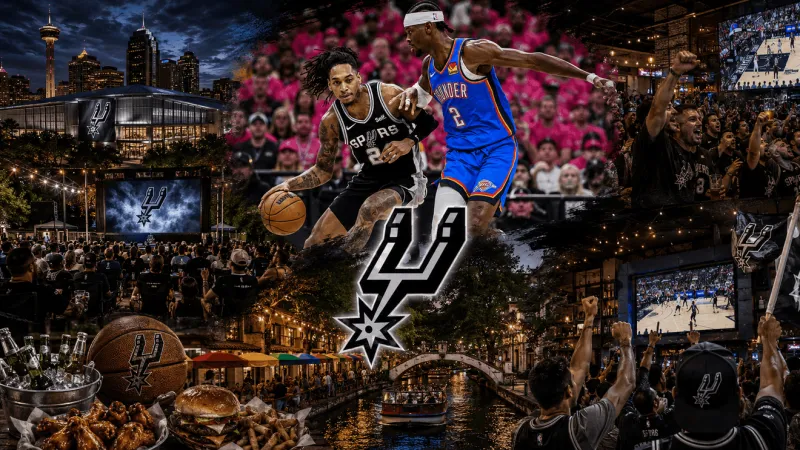 Spurs fans to pack watch parties across San Antonio for Game 5 showdown