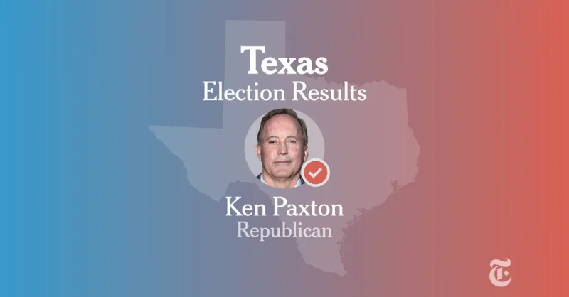 Texas U.S. Senate Runoff Live Election Results 2026: Cornyn vs. Paxton