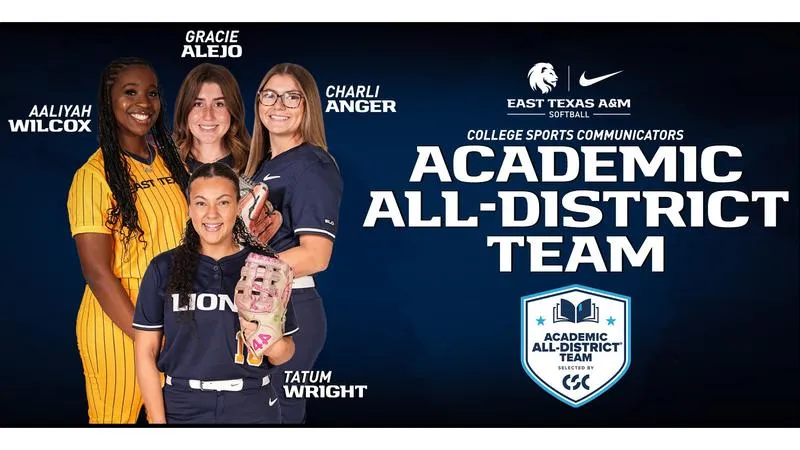 Four from Lion Softball named to selected to CSC Academic All-District teams