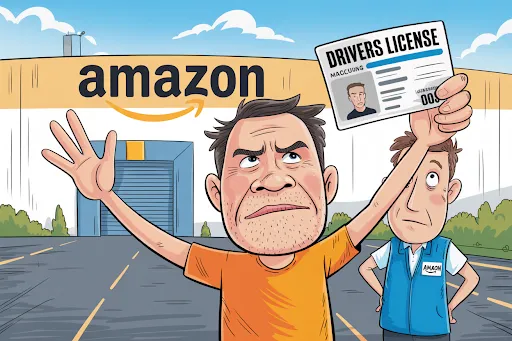 Amazon asks for my ID before refunding a defective DVD/VCR - but why?