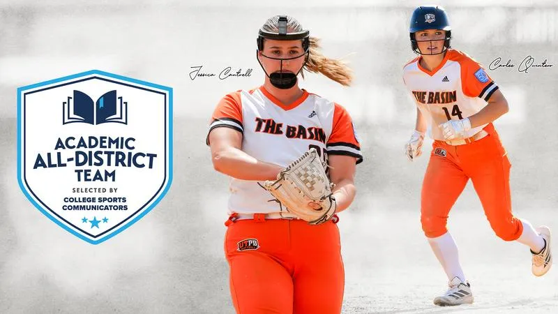 Two named to Academic All-District squad for softball