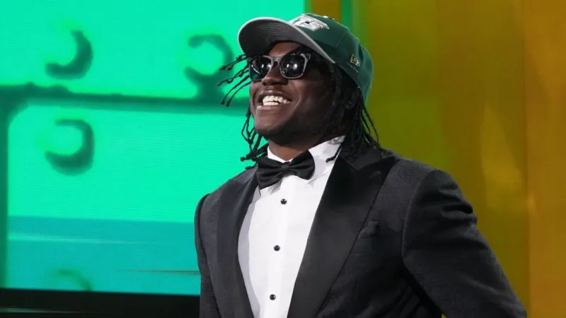 Jets select Texas Tech edge rusher David Bailey with the No. 2 overall pick