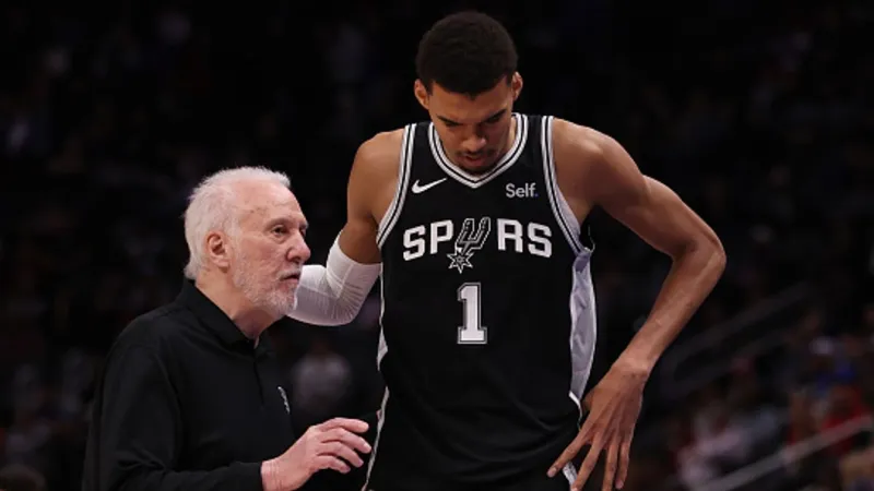 Wemby credits Coach Pop's steady hand in Spurs' NBA Finals run