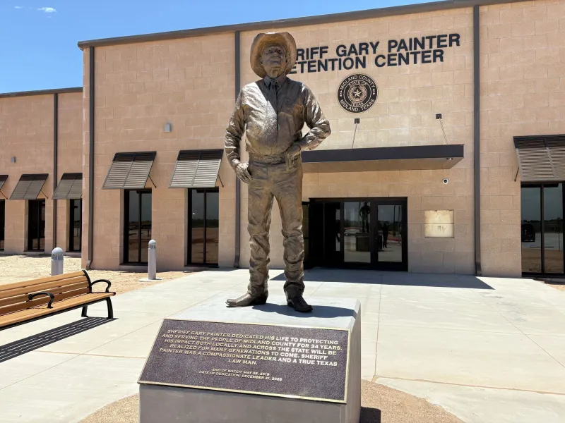 Midland County lays cornerstone for new Gary Painter Detention Center