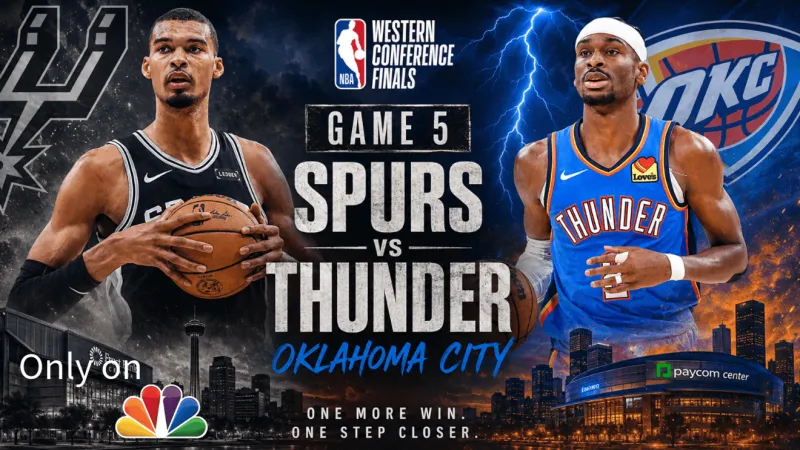 TONIGHT: Spurs, Thunder locked in playoff chess battle heading into Game 5