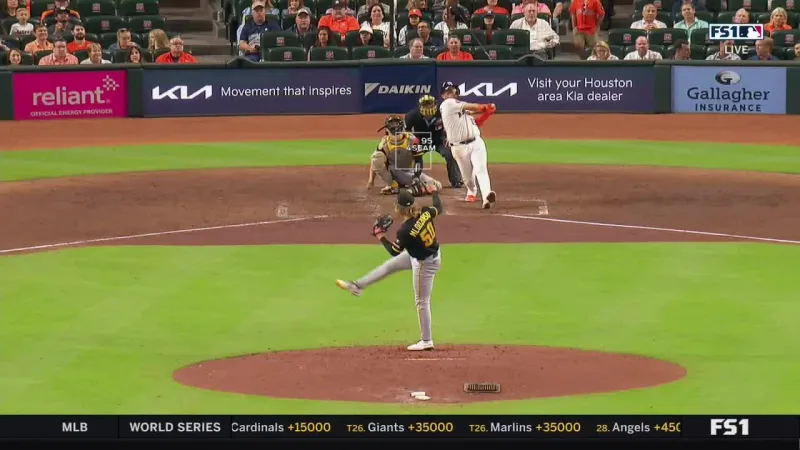 Ryan O'Hearn powers Pirates past Astros 5-1 with a 3-RBI night