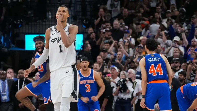 'This is what I'm built for': Wembanyama speaks on NBA Finals pressure with Spurs down 2-0