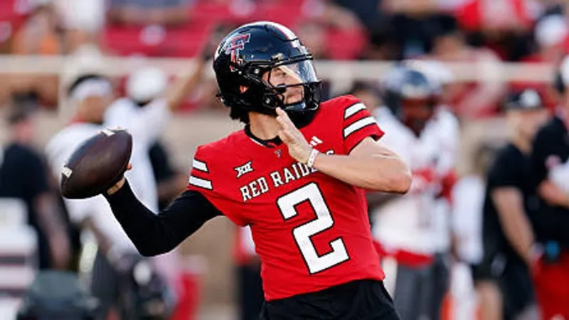 Sorsby gets injunction vs. NCAA and could play for Texas Tech after gambling ineligibility