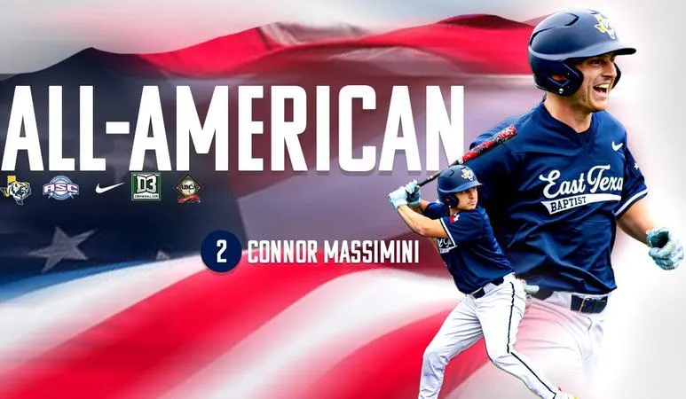 AWARD | BB | ETBU Postseason Awards: Massimini Given Two All-American Awards; Six Named All-Region