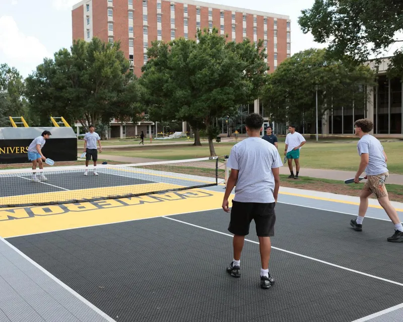 Lawton Opens First Dedicated Pickleball Court At Cameron Universi