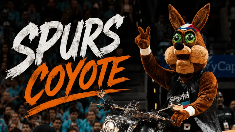 Why the Spurs Coyote is the most legendary mascot in NBA History