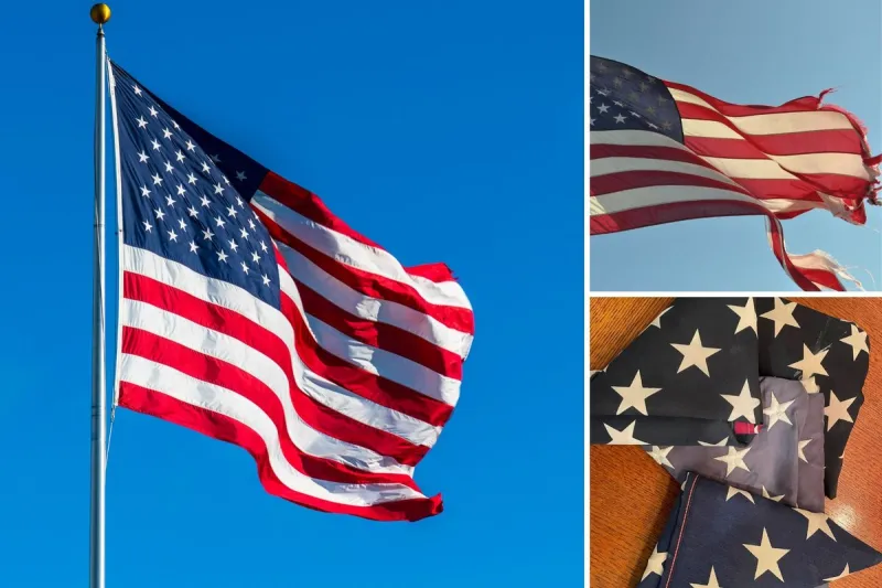 East Texans Can Replace Old US Flags for Free