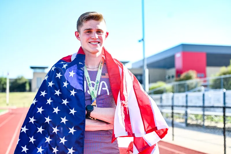 Lutkenhaus wins gold in back-to-back Diamond League races