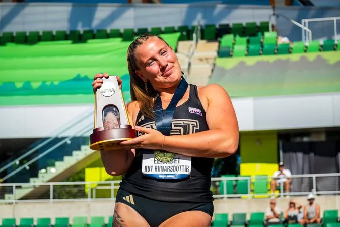 Runarsdottir Captures Second NCAA Hammer Throw Championship
