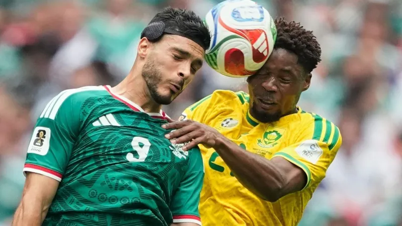 Mexico beats South Africa 2-0 in 48-team World Cup opener as Quiones, Jimnez score