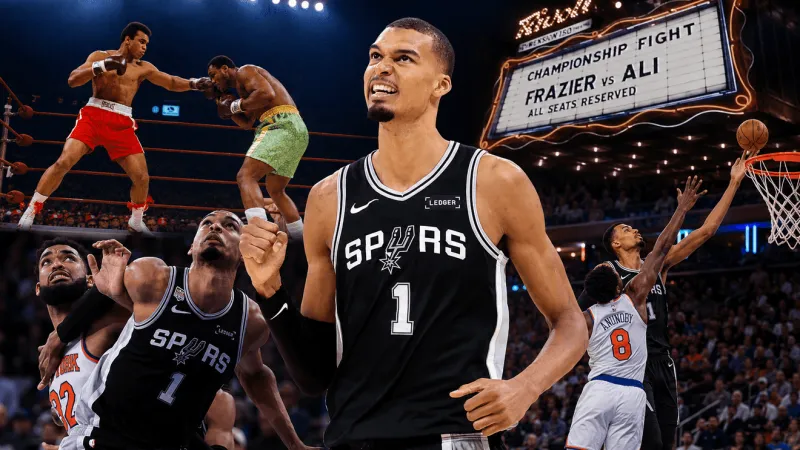 Spurs collapse draws Ali-Frazier comparison after Game 4 loss at Madison Square Garden