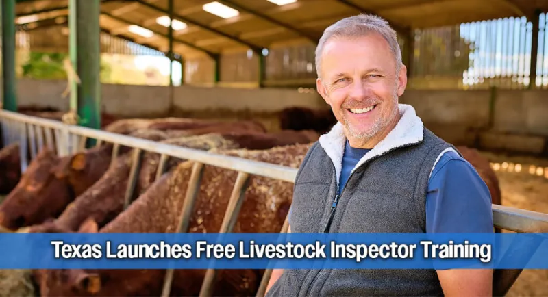 Free NWS Inspector Training for Texas Livestock Rolled Out