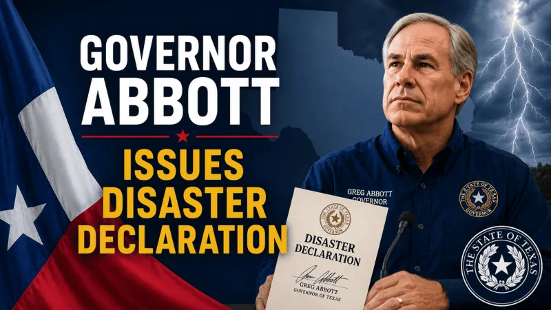 Governor issues disaster declaration for local counties ahead of potential severe weather