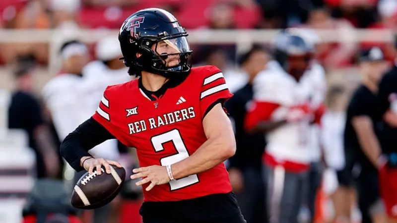 Texas Tech QB who placed bets will not play amid Big 12 lawsuit, legal threat from Paxton