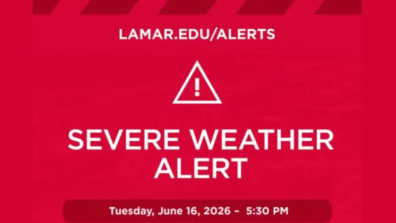 Lamar University closing campus Wednesday, Thursday due to potential for heavy rain