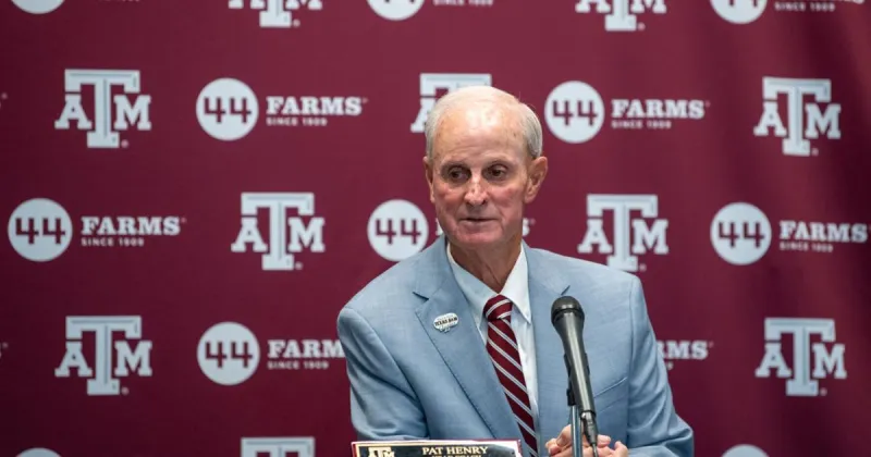 Texas A&M track & field head coach Pat Henry blessed to have been in Aggieland