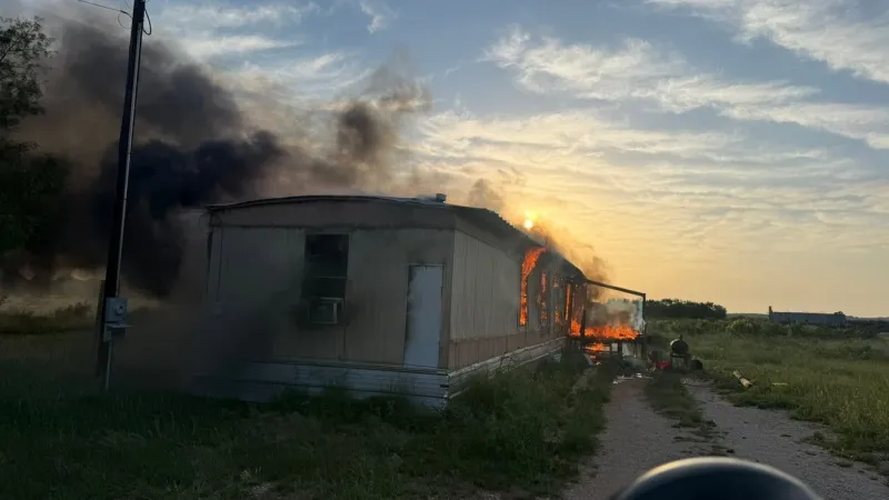 Dryer vent suspected in early morning house fire; family escapes without injury