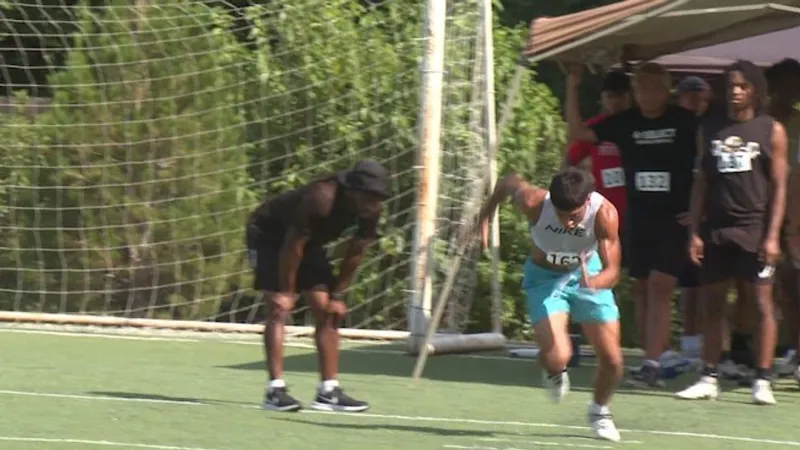 Big Country high school players test skills at free Abilene football showcase