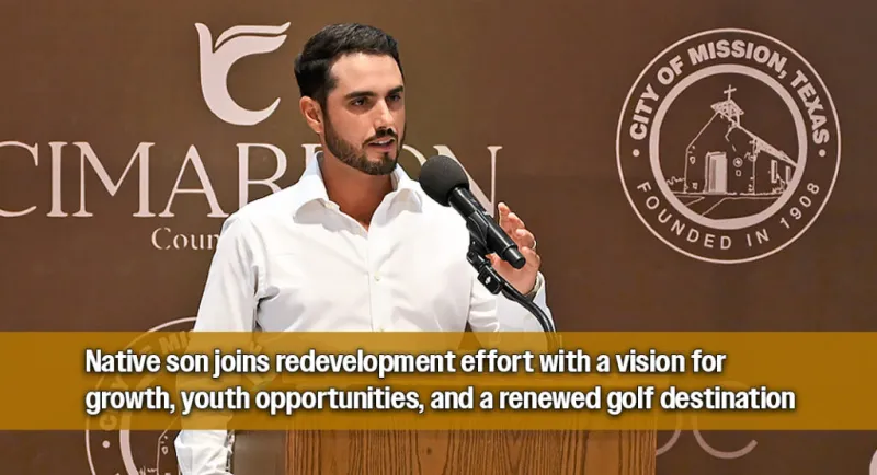 Abraham Ancer Brings Global Golf Success Back to Mission Through Cimarron Investment
