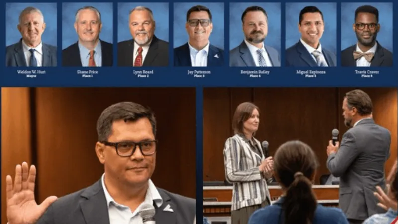 Jay Patterson, Ben Bailey sworn in as Abilene City Council's newest members