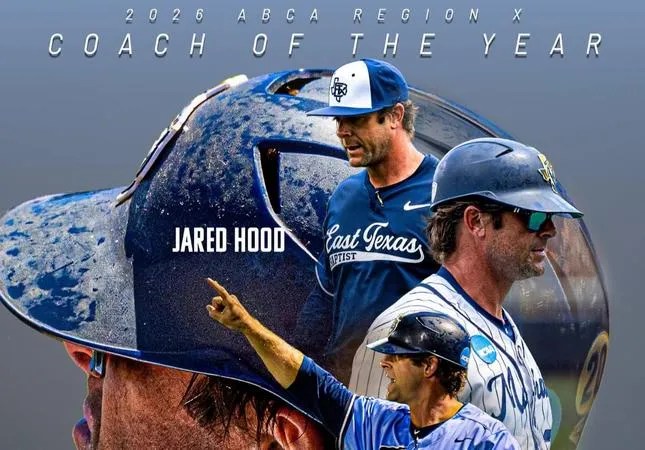 AWARD | BB | ABCA Names ETBU as Region X Coaching Staff of the Year