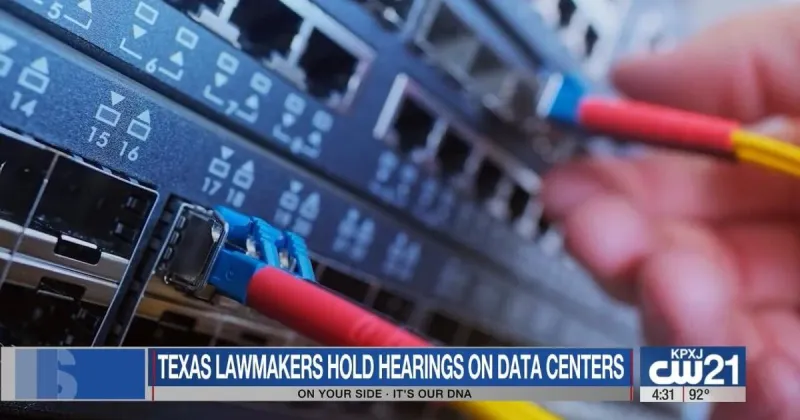 Texas lawmakers seek more transparency from data centers amid concerns over water and power demand