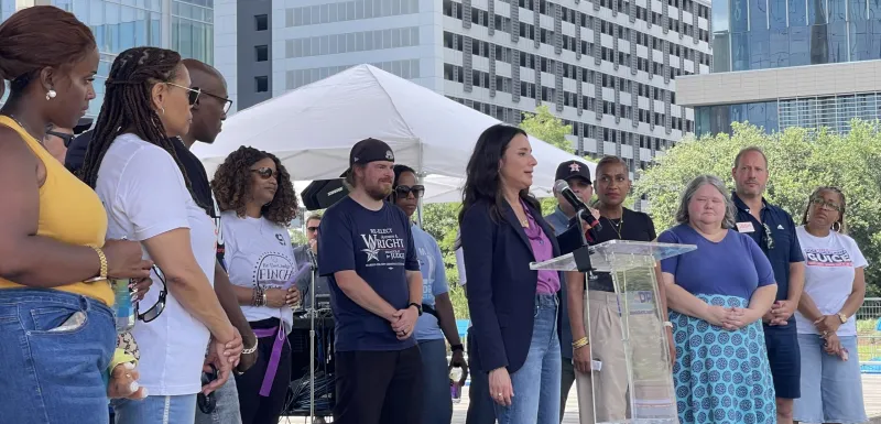 Gina Hinojosa makes case as Texas Governor race advances