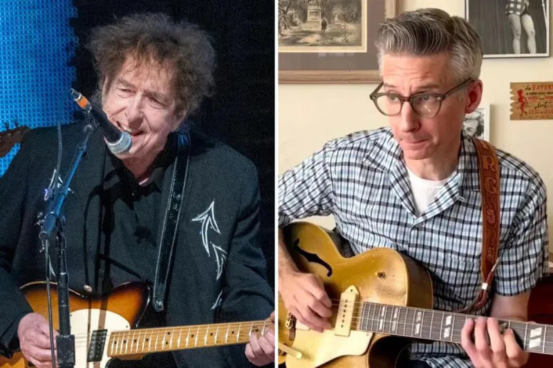 Meet Bob Dylan's New Guitarist