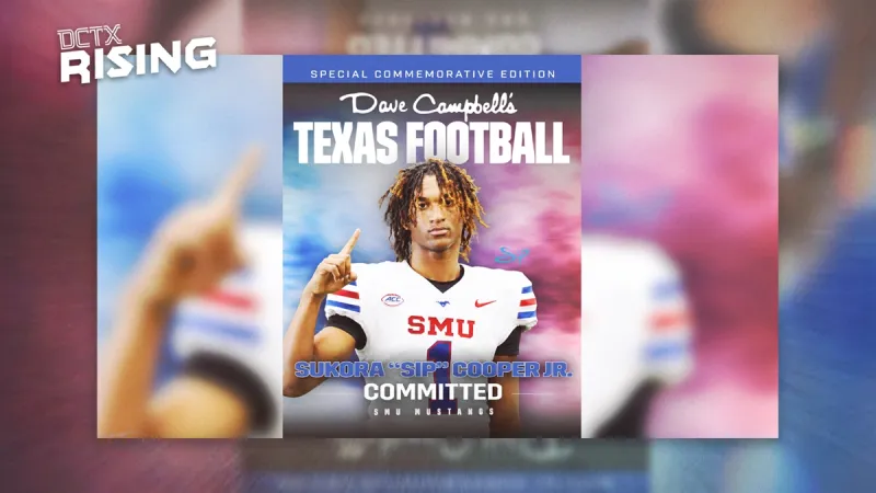 SMU Wins Early Recruiting Battle for Top-Ranked WR Sukora Cooper Jr.