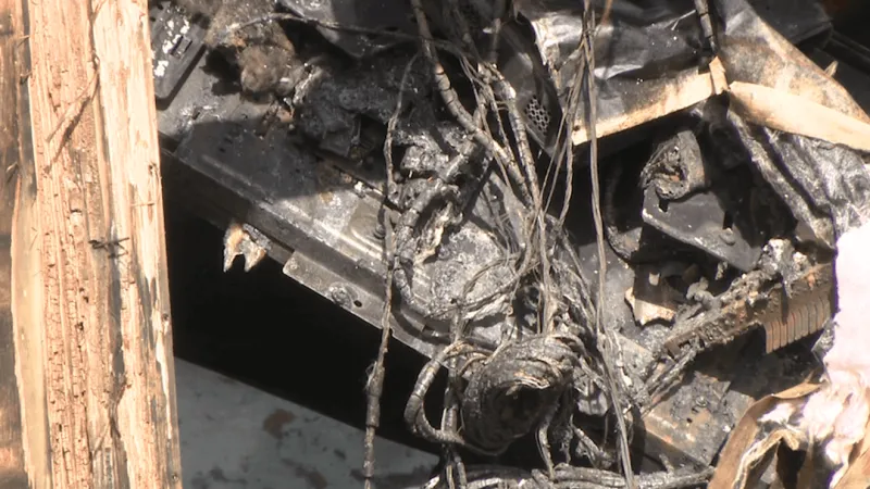 Family finds three Bibles intact after devastating fire destroys home