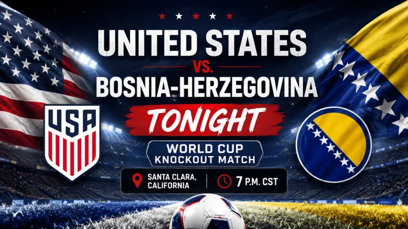 TONIGHT: United States looks to end 24-year World Cup knockout drought