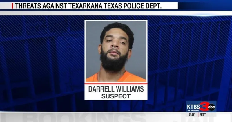 Texarkana man arrested after allegedly sending death threats to police