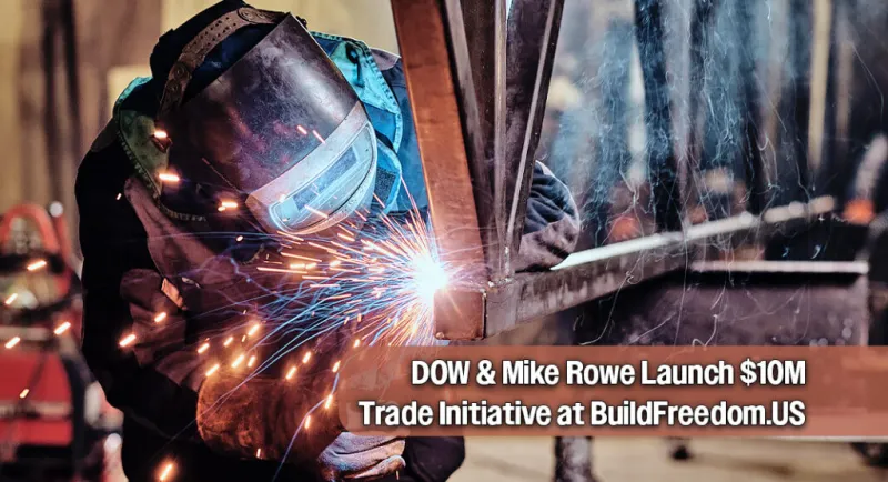 DOW and Mike Rowe Form $10M Partnership to Rebuild America's Industrial Workforce