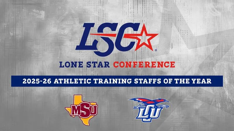 Midwestern State earns LSC Athletic Training Staff of the Year Award