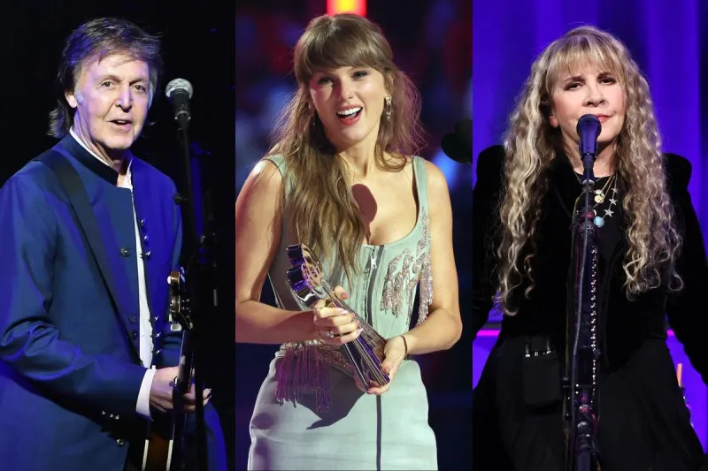 McCartney and Nicks Perform at Taylor Swift's Wedding
