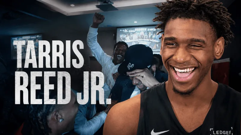 Tarris Reed Jr. embraces Spurs 'humble and hungry' culture