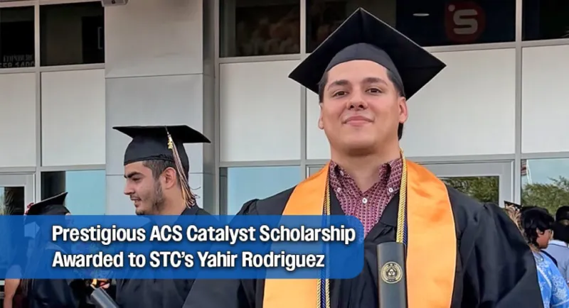 Prestigious ACS Catalyst Scholarship Awarded to STC Chem Grad