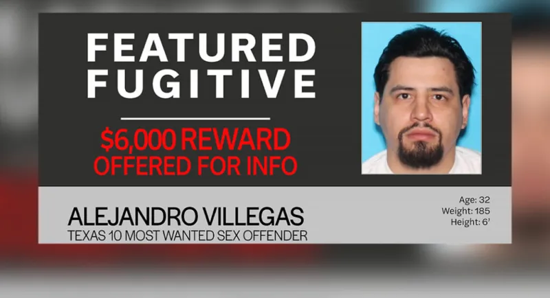 North Texas Child Predator Named July's Featured Fugitive